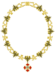 Collar of the Civil Order of Alfonso X, the Wise.svg