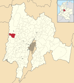Chaguaní ubicada en Cundinamarca