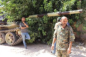 Archivo:Combattants du GNA Tripoli 2019 (1)