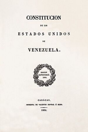 Archivo:Constitución de Venezuela de 1864