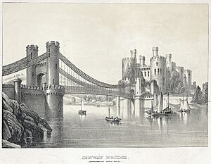 Archivo:Conway Bridge.(Carnarvonshire, North Wales)