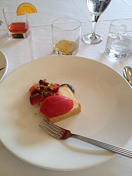 Creole Cream Cheese Tart with Strawberry Sorbet.jpg