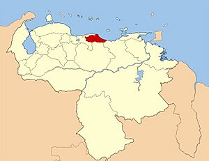 Archivo:Distribucion de Broteochactas gollmeri en Venezuela 2013D 000