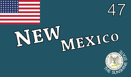 Flag of New Mexico (1912–1925)