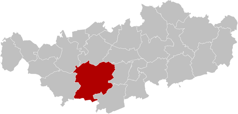 Genappe Brabant-Wallon Belgium Map