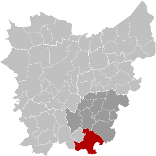 Geraardbergen East-Flanders Belgium Map.svg