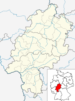 Wiesbaden ubicada en Hesse