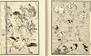 Archivo:Hokusai-MangaBathingPeople