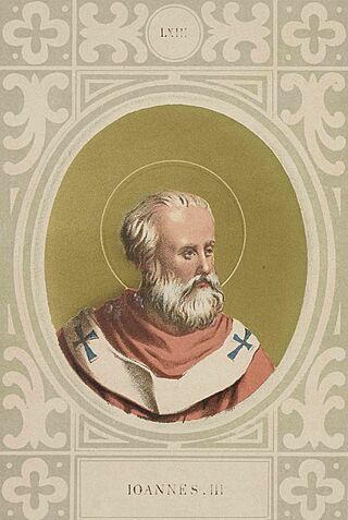 Ioannes III. Giovanni III, santo e papa (LXIII.).jpg