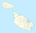 Malta location map