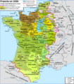 Map France 1030-es