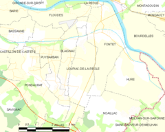 Map commune FR insee code 33254.png