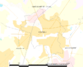 Map commune FR insee code 85146