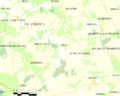 Map commune FR insee code 89259