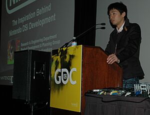 Archivo:Masato Kuwahara at GDC 2009