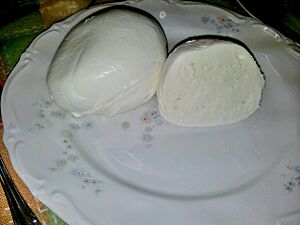 Archivo:Mozzarella di Bufala Campana DOP (from Aversa)3