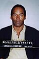 Mug shot of O.J. Simpson