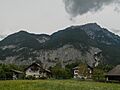 Nassereith, woningen met bergen op achtergrond foto5 2014-07-24 13.25