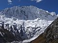 Nevado Ocshapalca desde la laguna de Llaca