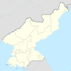 Sariwon ubicada en Corea del Norte