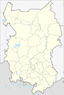 Omsk ubicada en Óblast de Omsk