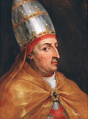 Archivo:Paus Nicolaas V door Peter Paul Rubens