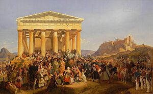 Archivo:Peter v Hess Empfang König Otto (1)