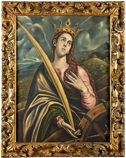Saint Catherine (El Greco) Stockholm