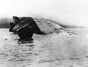 Archivo:Seydlitz capsized