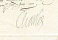 Firma de Carlos IX de Francia