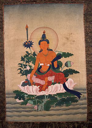 Archivo:Situ Panchen. Manjushri. From Painting Set of Eight Great Bodhisattvas (Palpung) 18th century Rubin Museum of Art