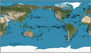 Archivo:Sperm whale distribution (Pacific equirectangular)
