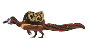 Archivo:Spinosaurus aegyptiacus by PaleoGeek
