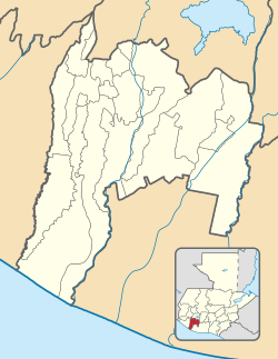 Río Bravo ubicada en Suchitepéquez