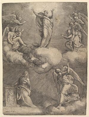 Archivo:The Annunciation (Battista Franco)