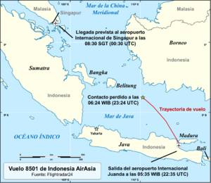 Trayectoria del vuelo QZ8501.png