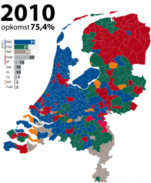Elecciones generales de los Países Bajos de 2010