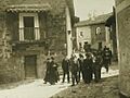 Visita del Obispo de Salamanca a Aldeadávila de la Ribera en 1917