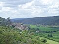 Vista de Pelegrina y su Castillo