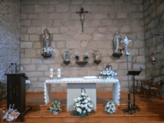 Altar mayor de la iglesia de Barceo