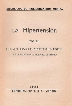 Archivo:Antonio Crespo Álvarez (1934) La hipertensión