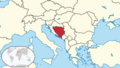 Bosnia and Herzegovina in its region