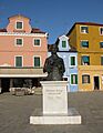 Burano - Monumento a Galuppi