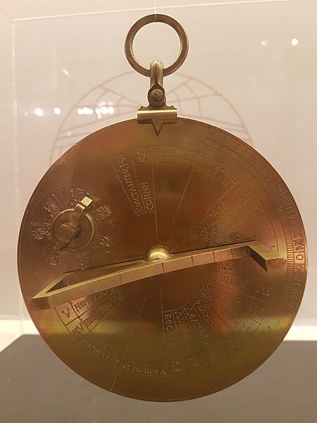 Byzantine sundial-calendar (reconstruction)