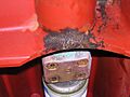 CB Truck showing surface discharge damage