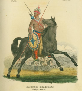 Archivo:Cacique Apache by Claudio Linati 1828