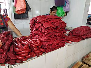 Archivo:Carne de chinameca y longaniza del Mercado Morelos