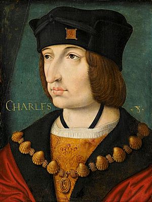 Archivo:Charles VIII Ecole Francaise 16th century Musee de Conde Chantilly