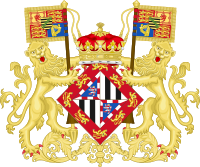 Coat of Arms of Princess Victoria Eugenie of Battenberg (Before 1906).svg