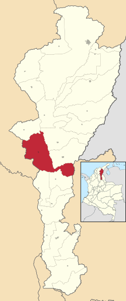 Chimichagua ubicada en Cesar